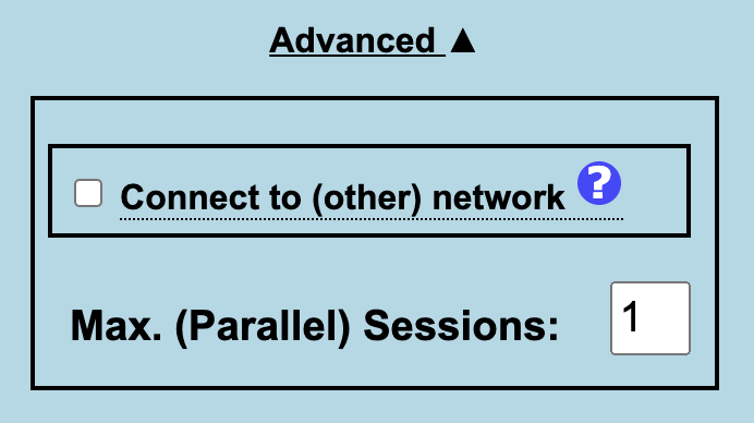 Advaced Settings