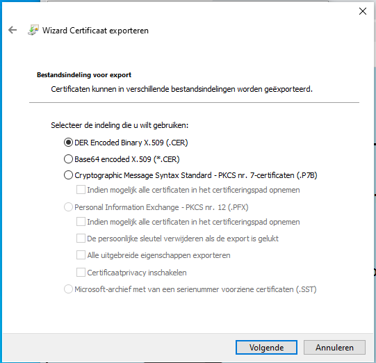 Windows add certificate 3